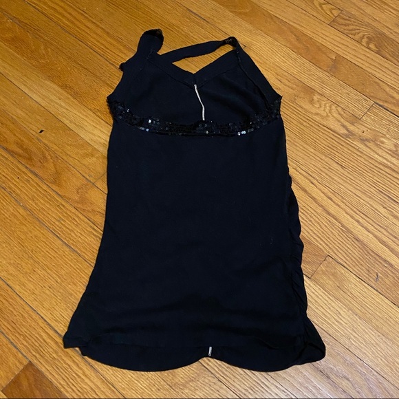 👻Black Sequin Halter Top - Picture 9 of 9